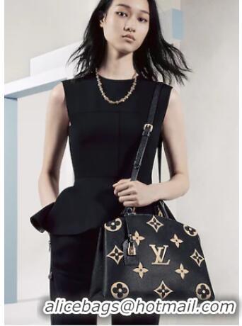 Top Quality Louis Vuitton GRAND PALAIS M45842 Black&Beige