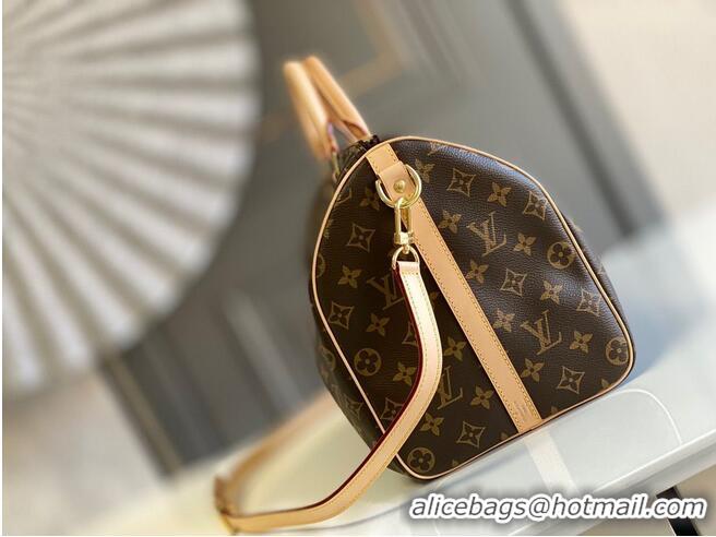 Top Quality Louis Vuitton Speedy 35 Original Leather Shoulder Strap Bag M40392