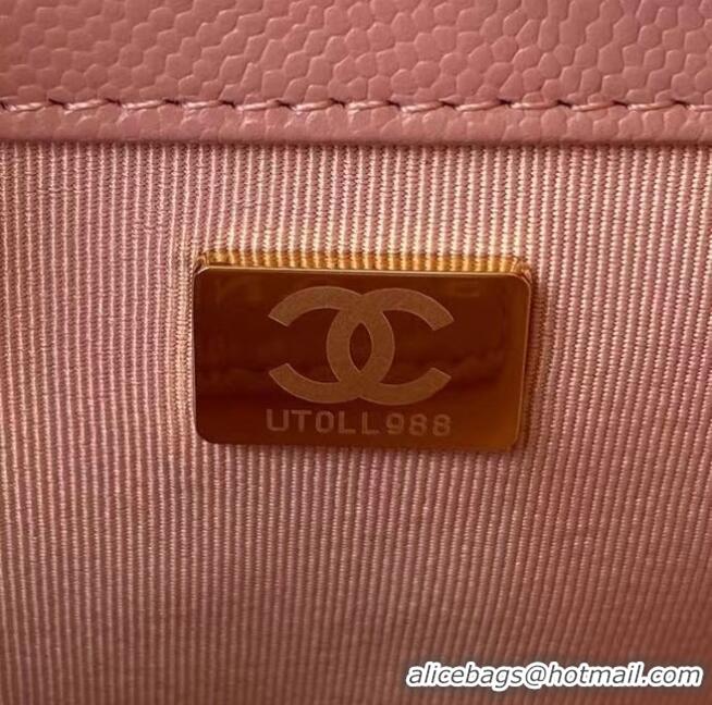 Cheapest Chanel Flap Shoulder Bag Original leather AS2855 pink