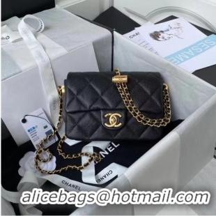 Good Product Chanel Flap Shoulder Bag Original leather AS2855 black