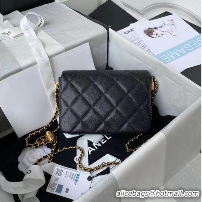 Good Product Chanel Flap Shoulder Bag Original leather AS2855 black