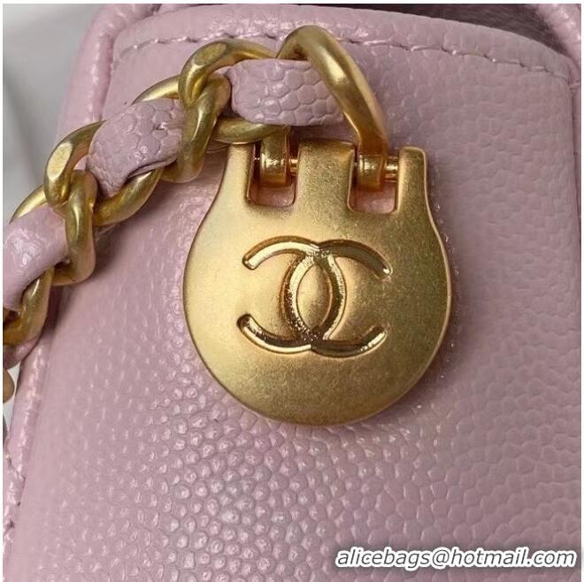 Spot Bulk Chanel Flap Shoulder Bag Original leather AS2855 light pink