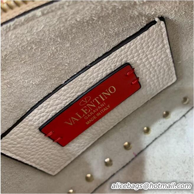 Top Quality VALENTINO Origianl leather shoulder bag V4700 white