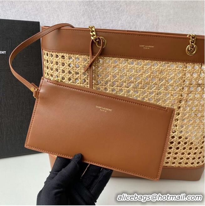 Buy Discount Yves Saint Laurent Caramel weave Y681363