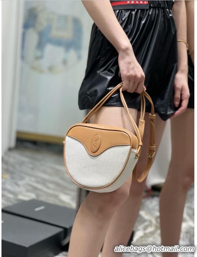 Unique Style Yves Saint Laurent Canvas cross-body bag Y685260 Beige