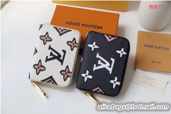 Top Quality Louis Vuitton ZIPPY COIN PURSE M80677 Beige