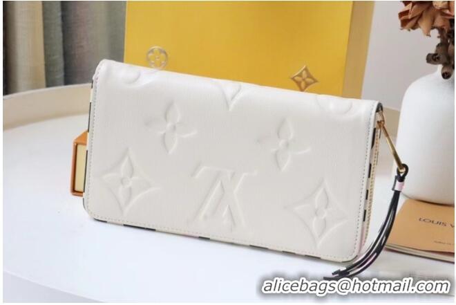 Famous Brand Louis Vuitton ZIPPY WALLET M80680 Beige