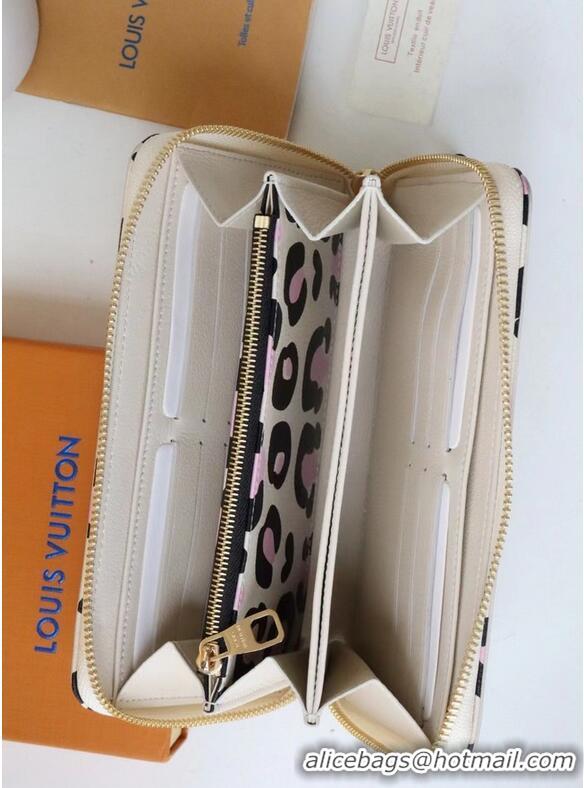 Famous Brand Louis Vuitton ZIPPY WALLET M80680 Beige