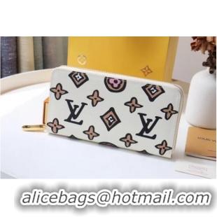 Fashion Luxury Louis Vuitton ZIPPY WALLET M80683 Beige