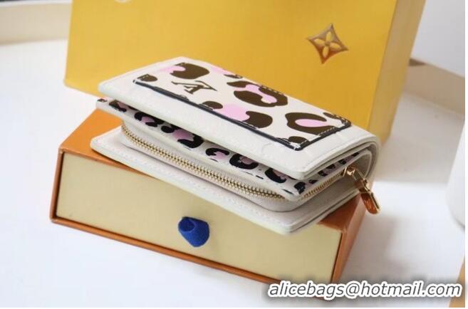 Cheapest Louis Vuitton GUSSETED CARD HOLDER M80754 Beige