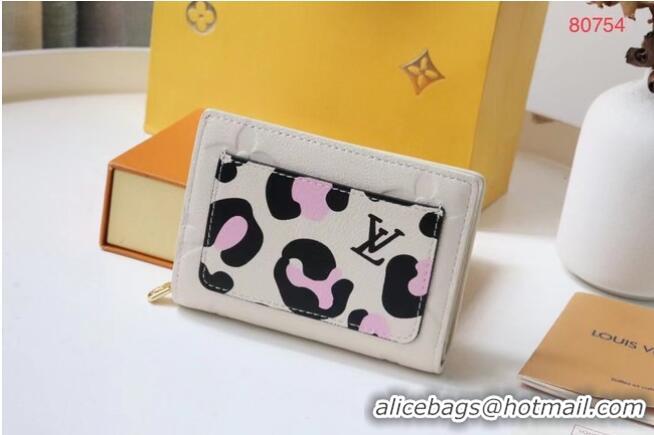 Cheapest Louis Vuitton GUSSETED CARD HOLDER M80754 Beige