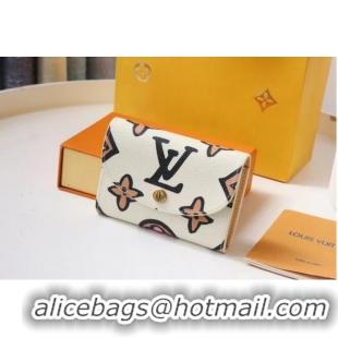 Grade Quality Louis Vuitton ROSALIE COIN PURSE M80755 Beige