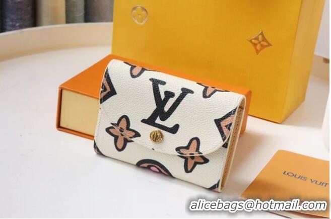 Grade Quality Louis Vuitton ROSALIE COIN PURSE M80755 Beige