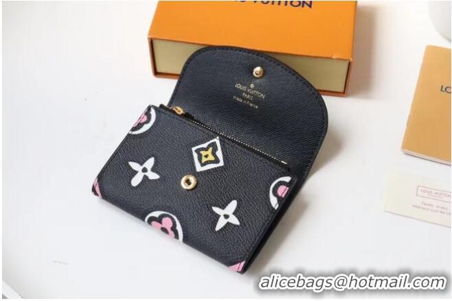 Low Cost Louis Vuitton ROSALIE COIN PURSE M80755 black