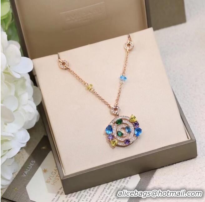 Buy Discount BVLGARI Necklace CE6739 Rose Gold