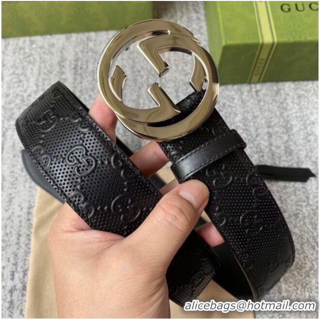 Reasonable Price Gucci belt leather Width 40MM 655567 Black