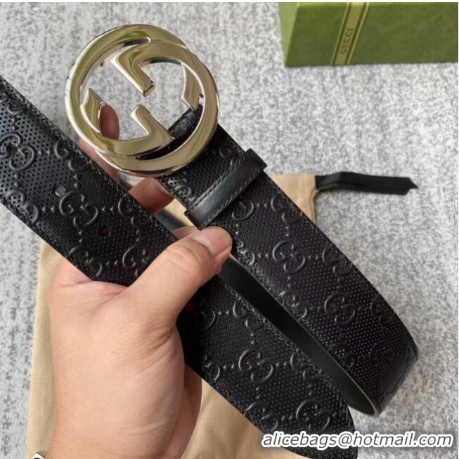 Reasonable Price Gucci belt leather Width 40MM 655567 Black