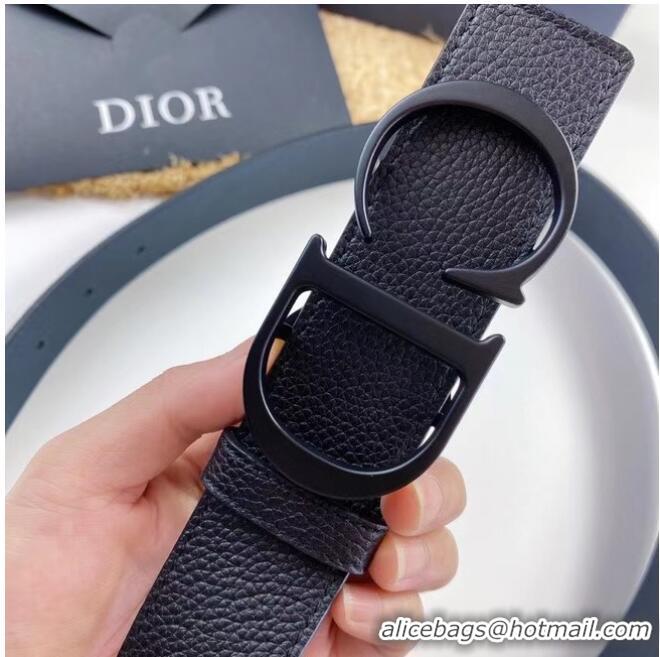 Unique Grade DIOR-ID BELT Raspberry Smooth Calfskin 35 MM B0111UM black