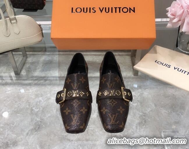 Good Product Louis Vuitton Bahia Monogram Canvas Flat Loafers 061515