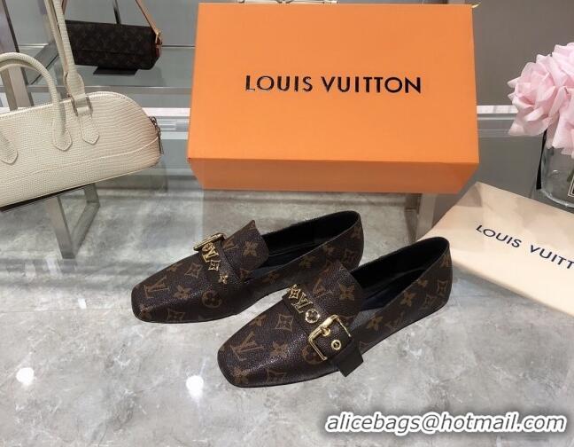 Good Product Louis Vuitton Bahia Monogram Canvas Flat Loafers 061515