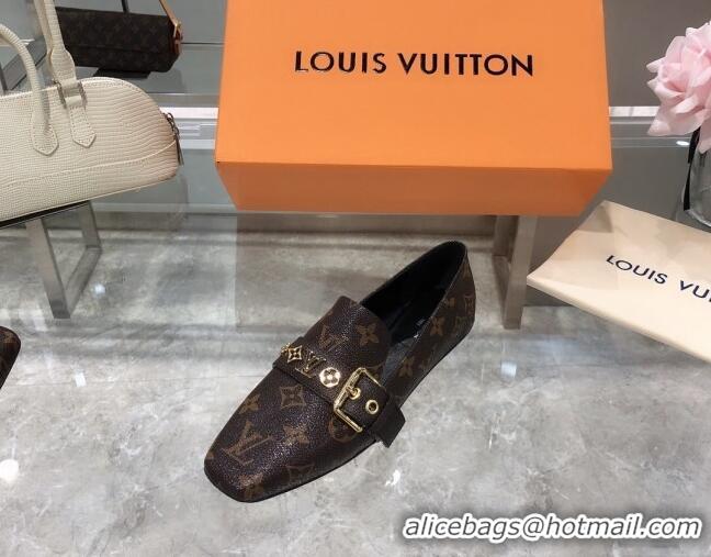 Good Product Louis Vuitton Bahia Monogram Canvas Flat Loafers 061515