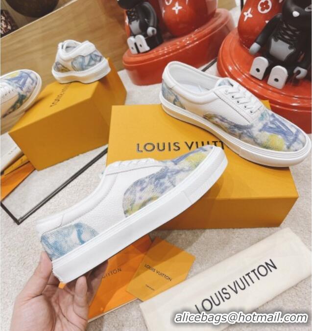 Best Quality Louis Vuitton Men's Trocadero Richelieu Pastel Monogram Sneakers 061518