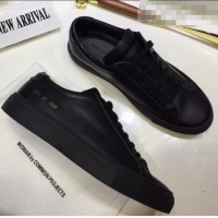 Low Cost Common Projects Leather Sneaker CP2135 Black