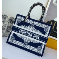 Reasonable Price DIOR BOOK TOTE Multicolor Embroidery M1297ZR-12