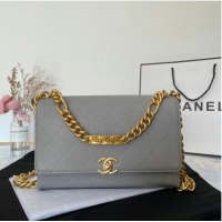 Affordable Price Chanel Flap Shoulder Bag Original leather AS2764 grey