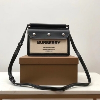 Pretty Style BurBerry Shoulder Bag 80146 black