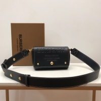 Popular BurBerry Leather Shoulder Bag 80266 black