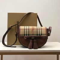 Shop Cheap BurBerry Leather Shoulder Bag 82665 brown