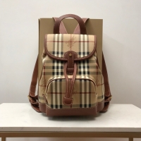 Best Quality Burberry Backpack Fabric 80111 brown