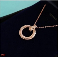 Super Quality TIFFANY Necklace CE6672 Rose Gold