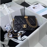 Good Product Chanel Flap Shoulder Bag Original leather AS2855 black