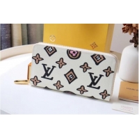 Fashion Luxury Louis Vuitton ZIPPY WALLET M80683 Beige