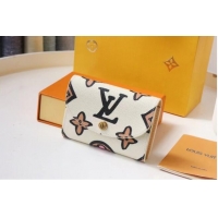 Grade Quality Louis Vuitton ROSALIE COIN PURSE M80755 Beige