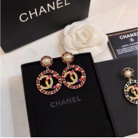 Shop Super Quality Chanel Earrings CE6791 Red