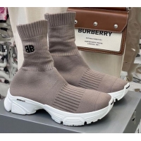 Good Quality Balenciaga Speed Knit 13 Sock Short Boots 060821 Grey