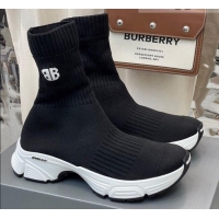 Purchase Balenciaga Speed 3.0 Knit Sock Short Boots 060825 Black