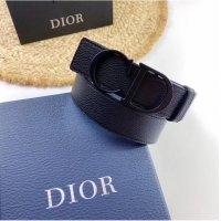 Unique Grade DIOR-ID BELT Raspberry Smooth Calfskin 35 MM B0111UM black