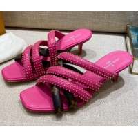 Best Price Louis Vuitton Revival Mules 5.5cm 070606 Pink 2021