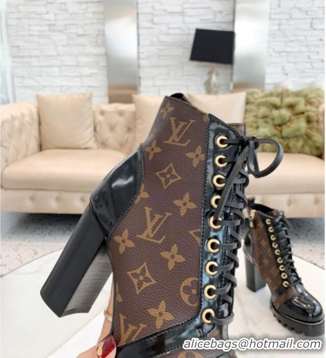 Best Luxury Louis Vuitton Star Trail Ankle Boots Monogram Canvas 081005