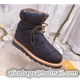 Top Grade Louis Vuitton Pillow Comfort Ankle Boot 081251 Black