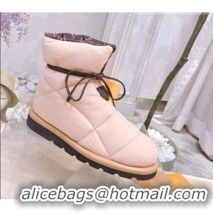 Luxury Louis Vuitton Pillow Comfort Ankle Boot 081251 Pink