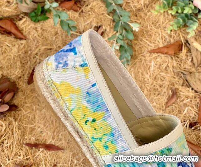 Best Product Louis Vuitton Watercolor Denim Espadrilles 081259 Blue