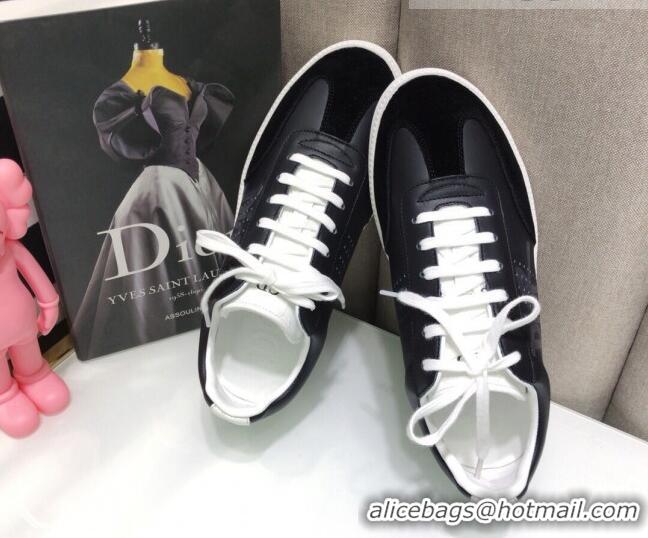 Charming Dior Homme B01 Calfskin Suede Sneakers 070846 Black