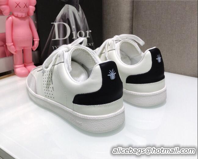 Luxury Product Dior Homme B01 Calfskin Suede Sneakers 070849 White