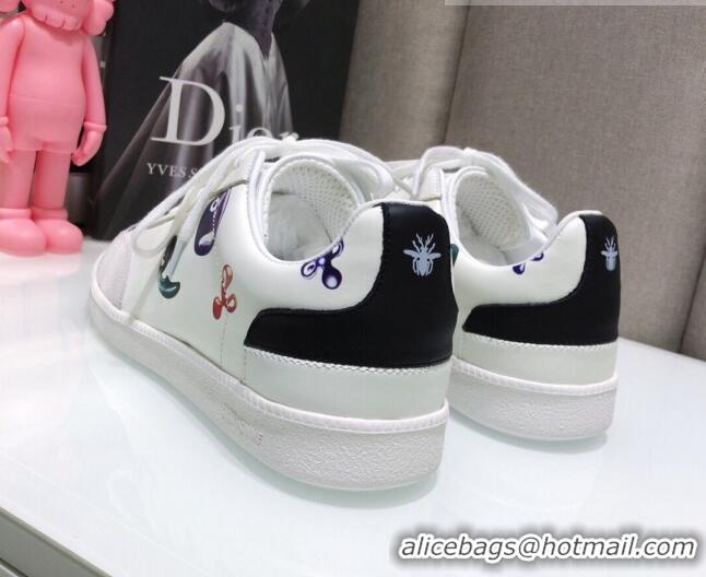 Good Looking Dior Homme B01 Calfskin Suede Sneakers 070851 White