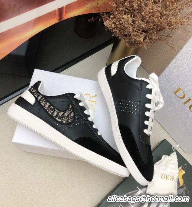 Top Design Dior Homme B01 Calfskin Suede Sneakers 070858 White